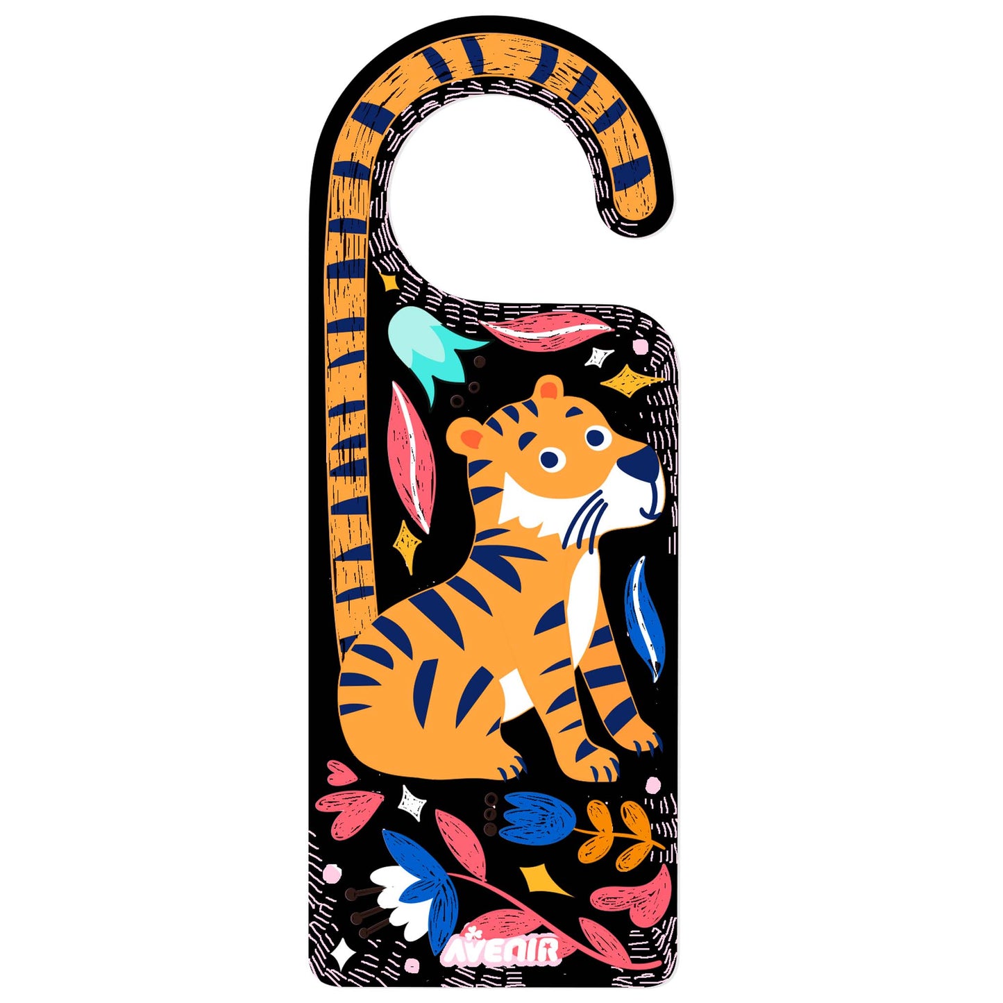 Scratch Door Hangers Animals