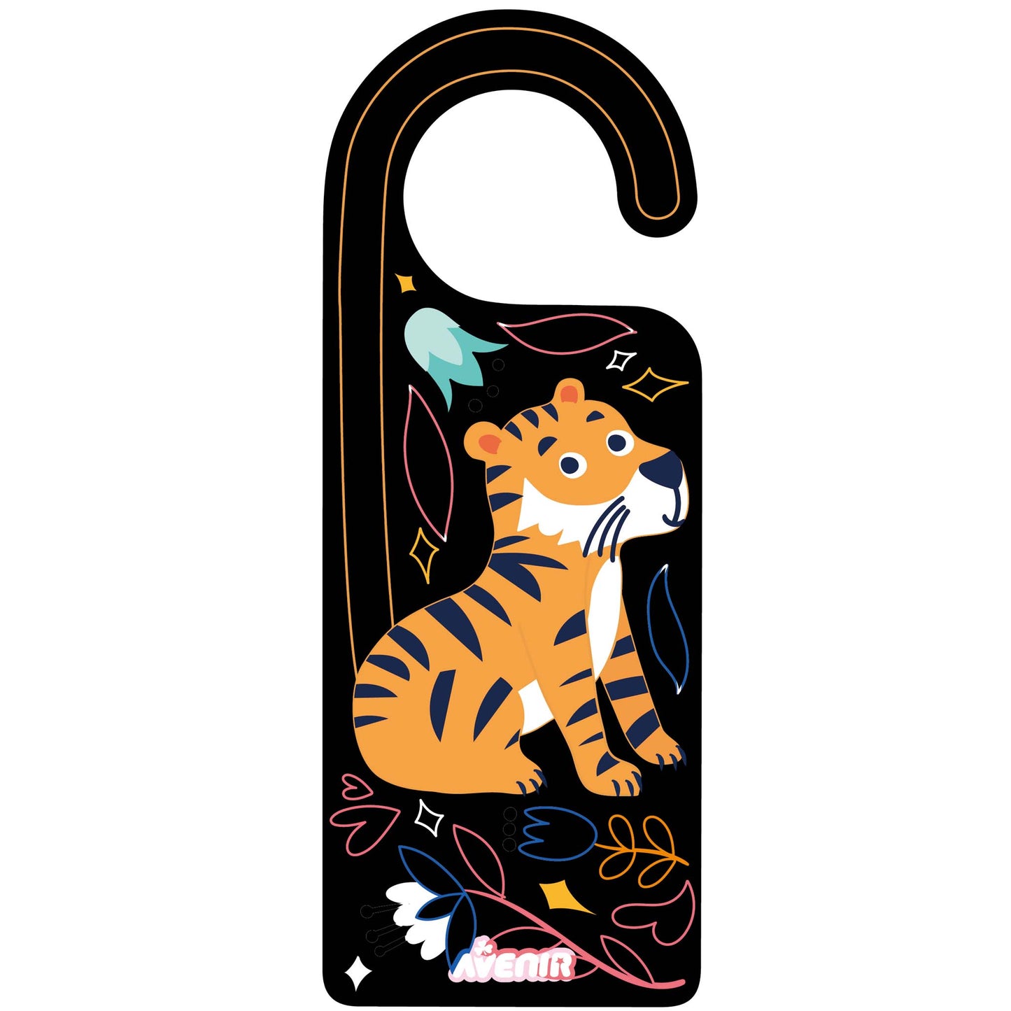 Scratch Door Hangers Animals