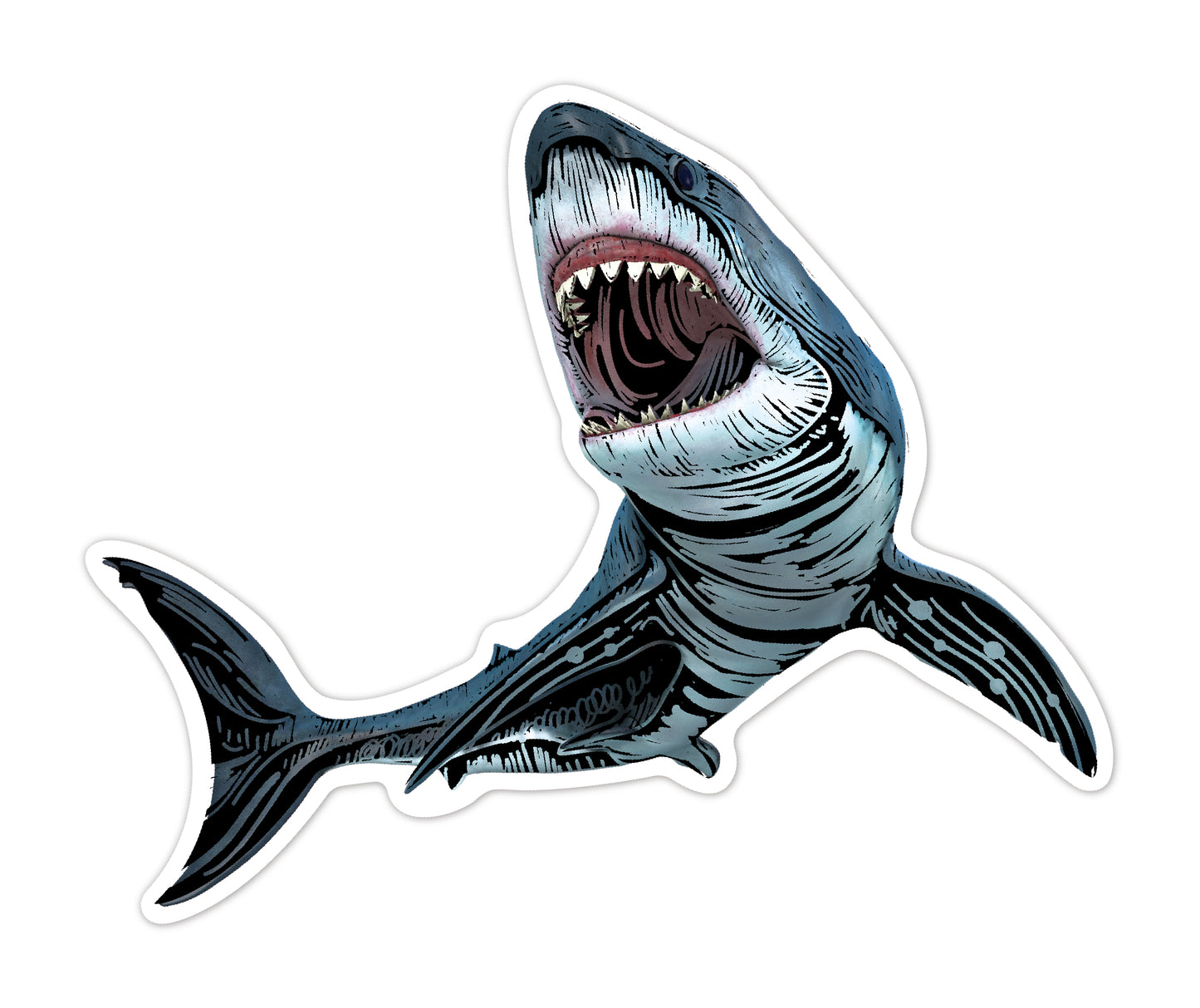 Scratch Sea Animal Stickers
