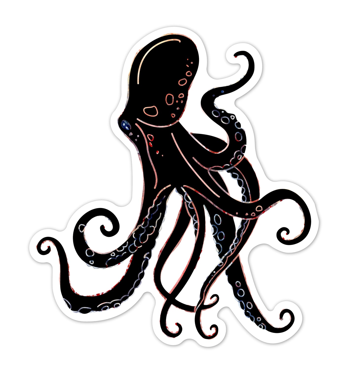 Scratch Sea Animal Stickers