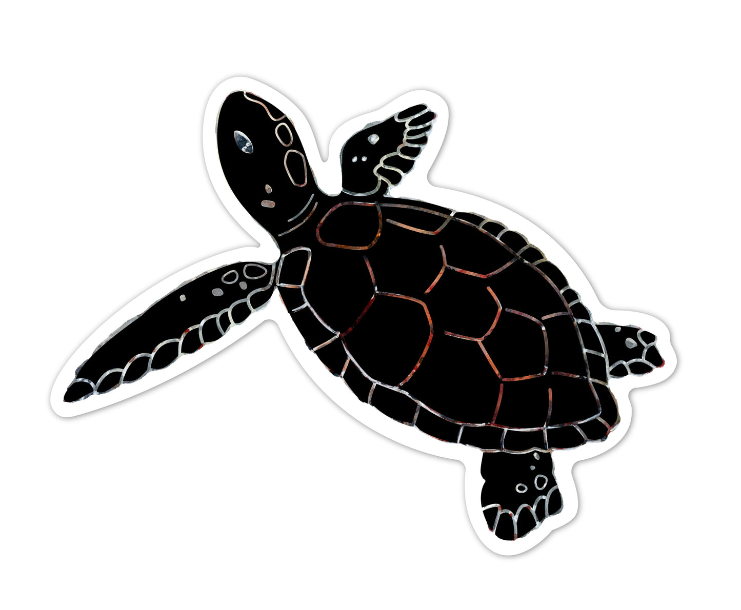 Scratch Sea Animal Stickers