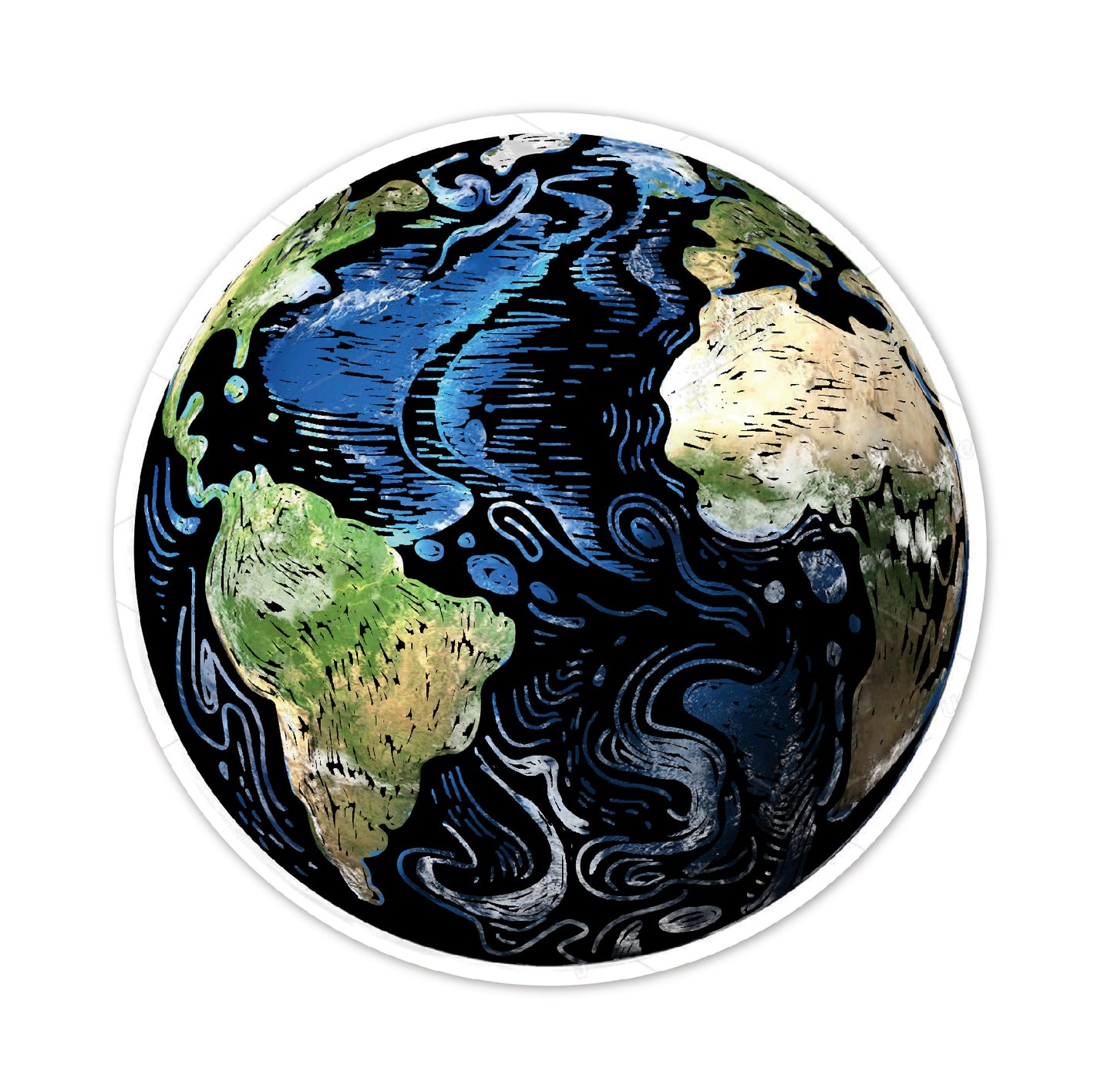 Scratch Space Stickers
