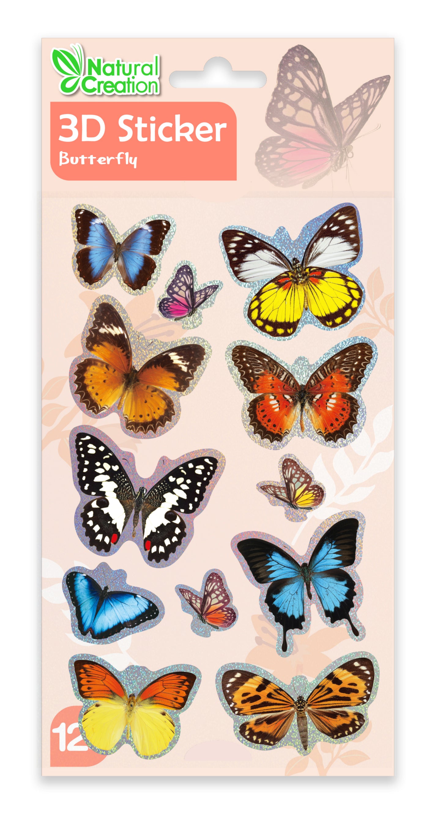 3D Sticker Butterfly