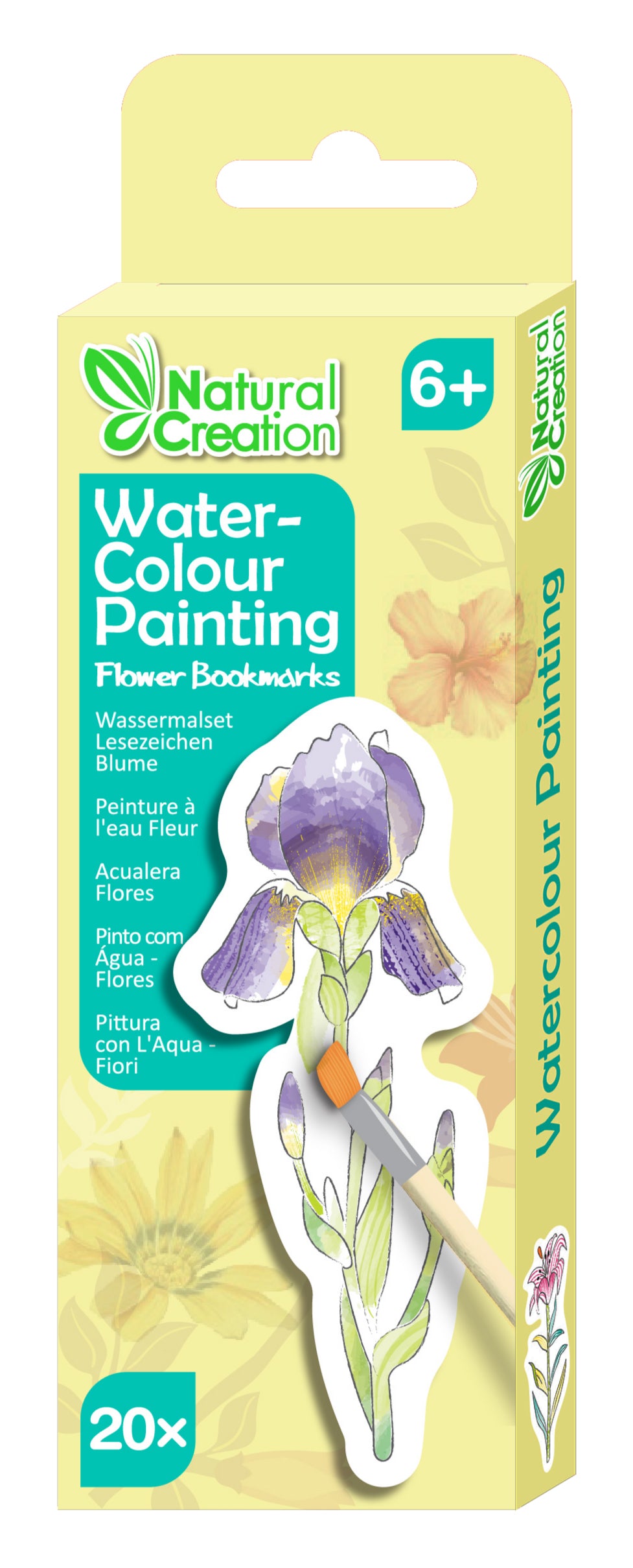 Watercolour Painting Flower