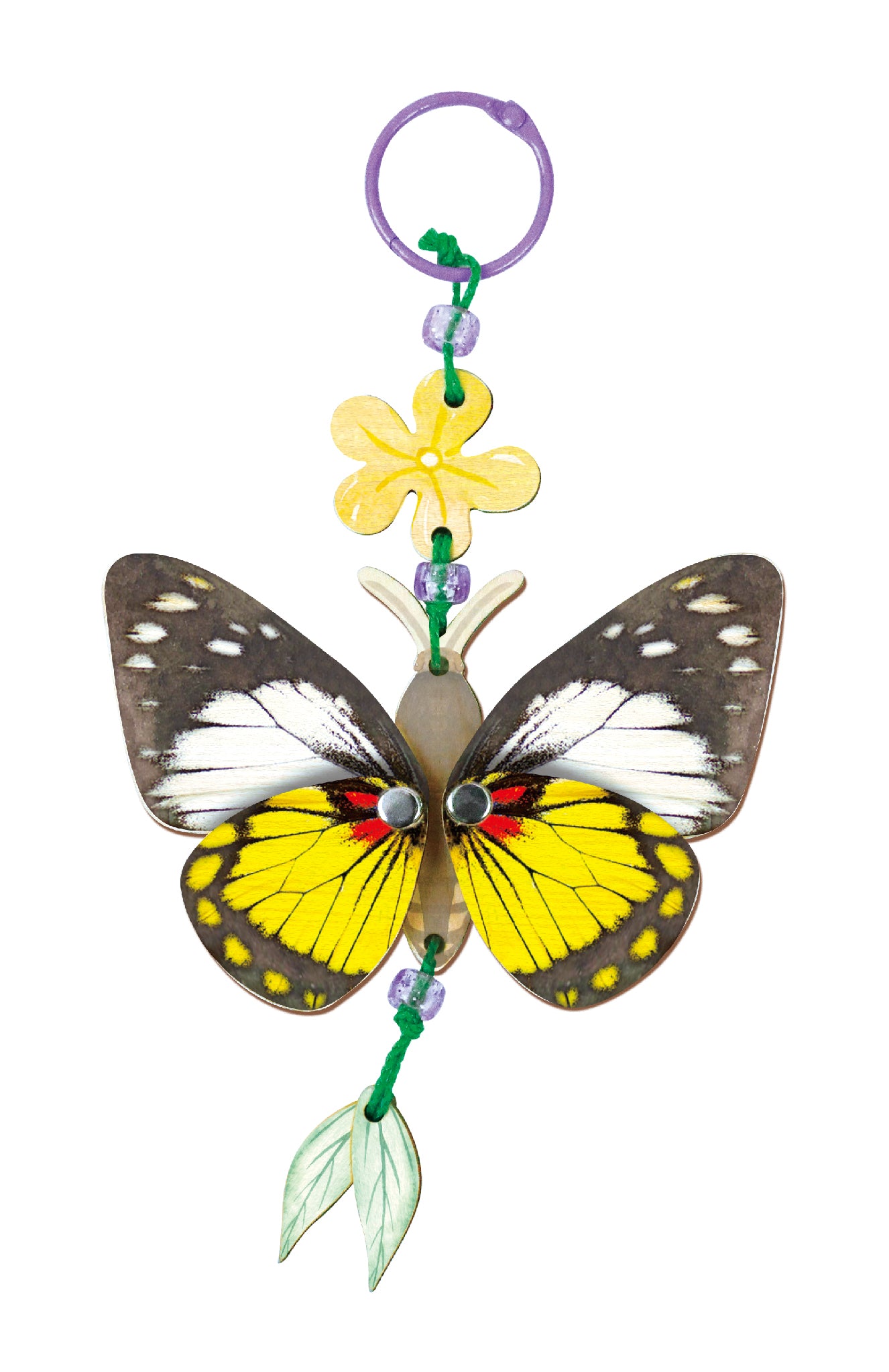 Create My Wooden Charm Butterfly