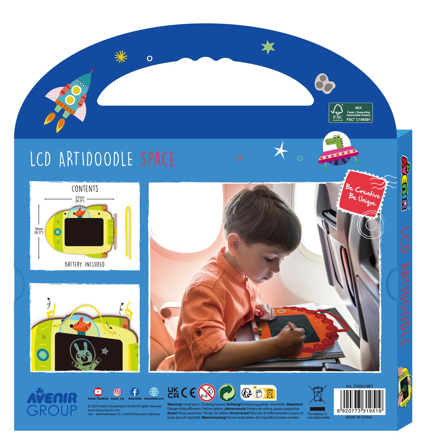 LCD Artidoodle Board Space