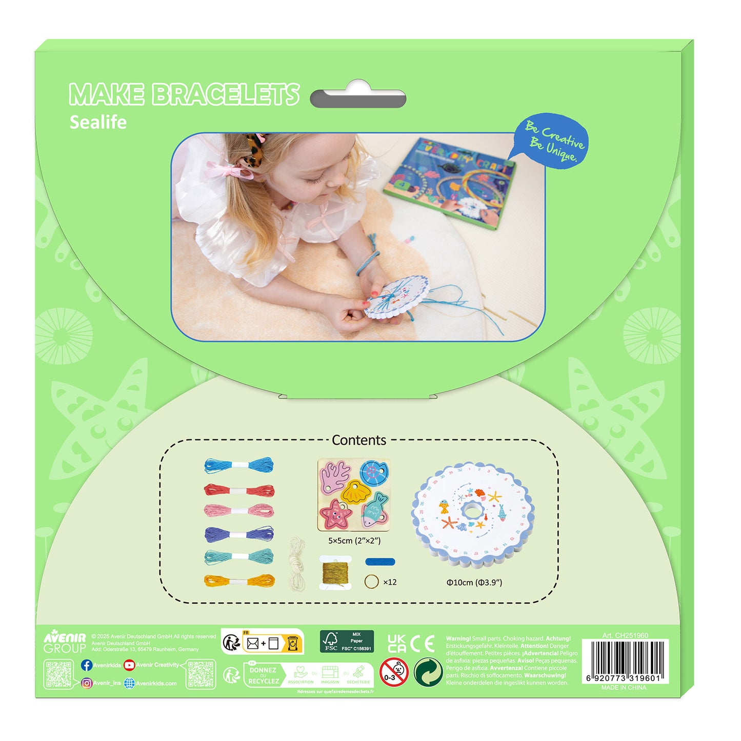 Everyday Craft Make Bracelets Sealife