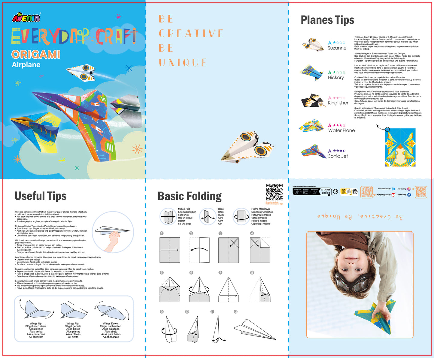 Everyday Craft Origami Airplane