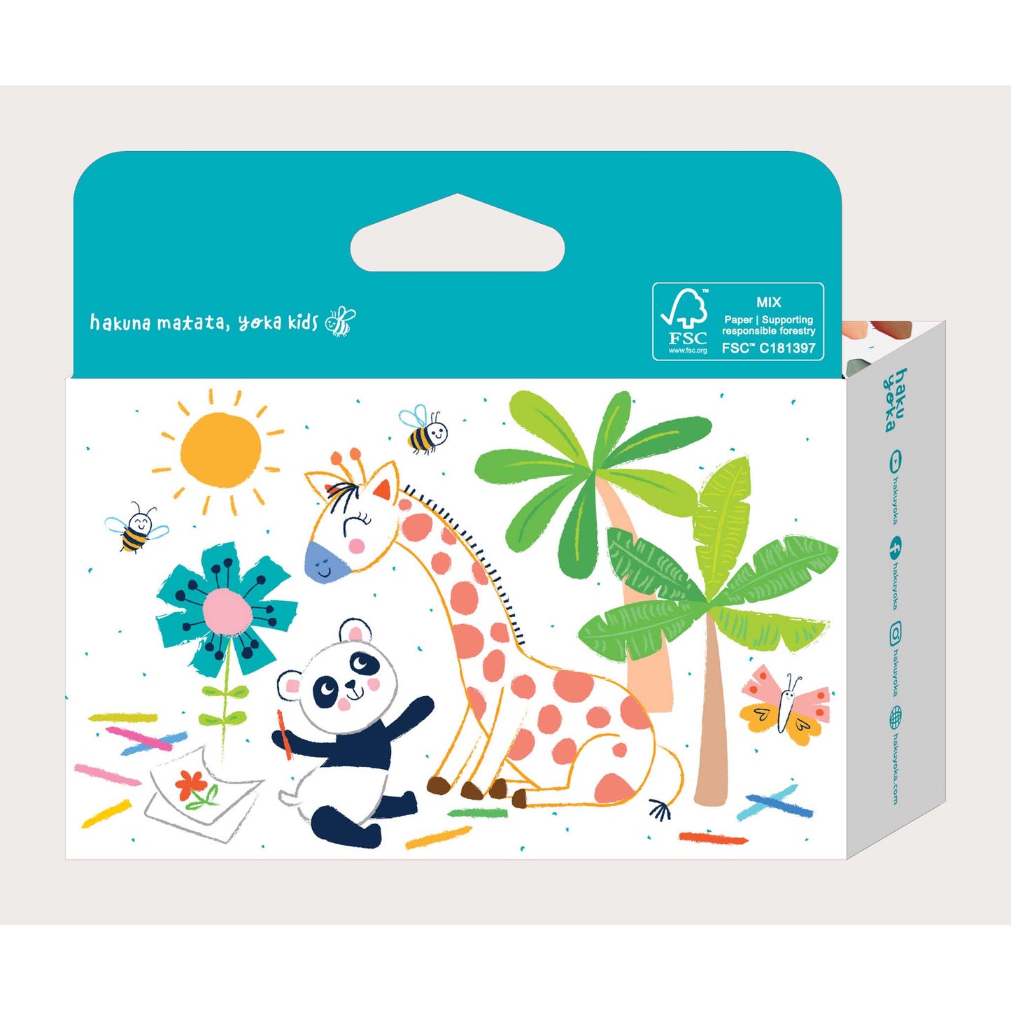 Haku Yoka Spiral Crayons 36 Colours