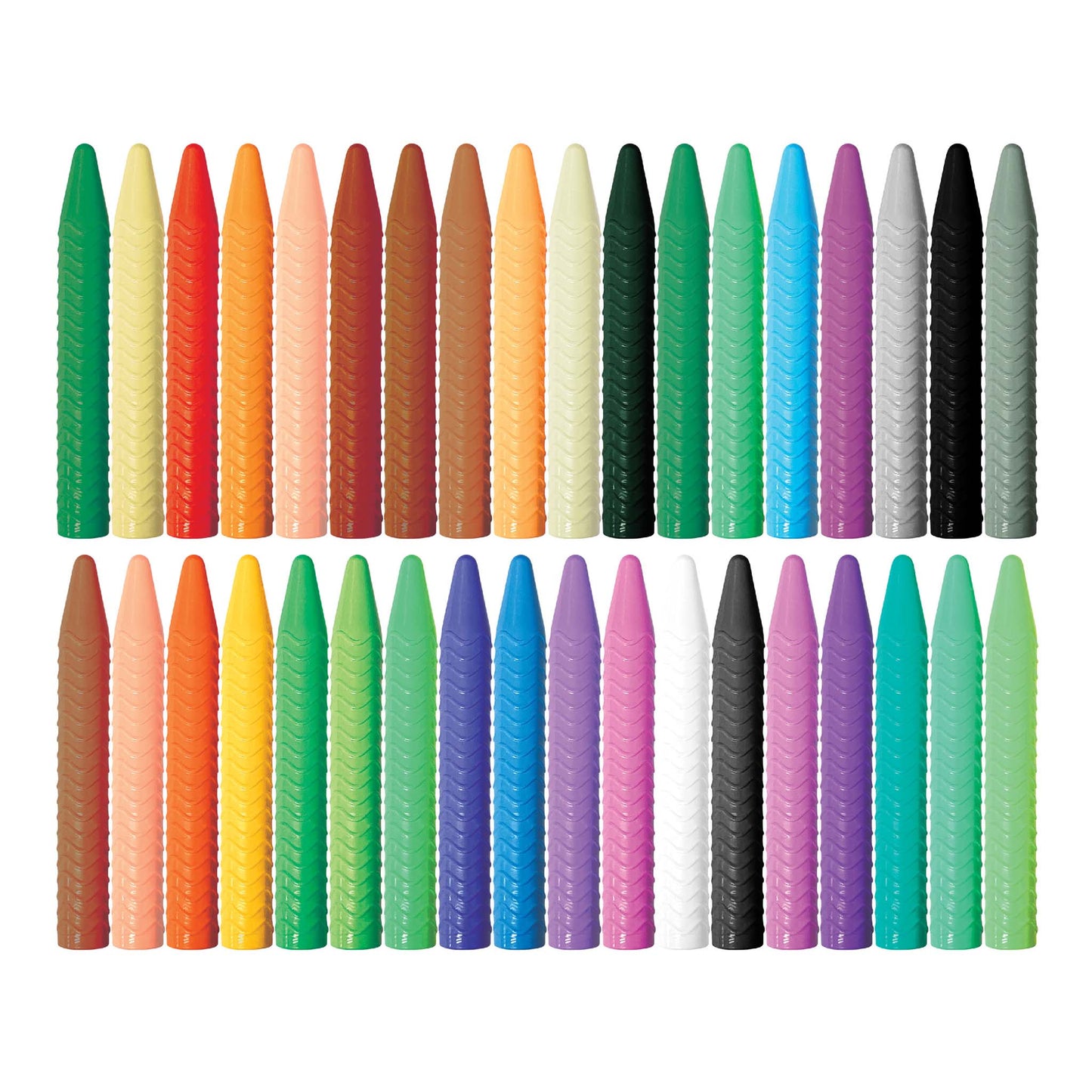 Haku Yoka Spiral Crayons 36 Colours