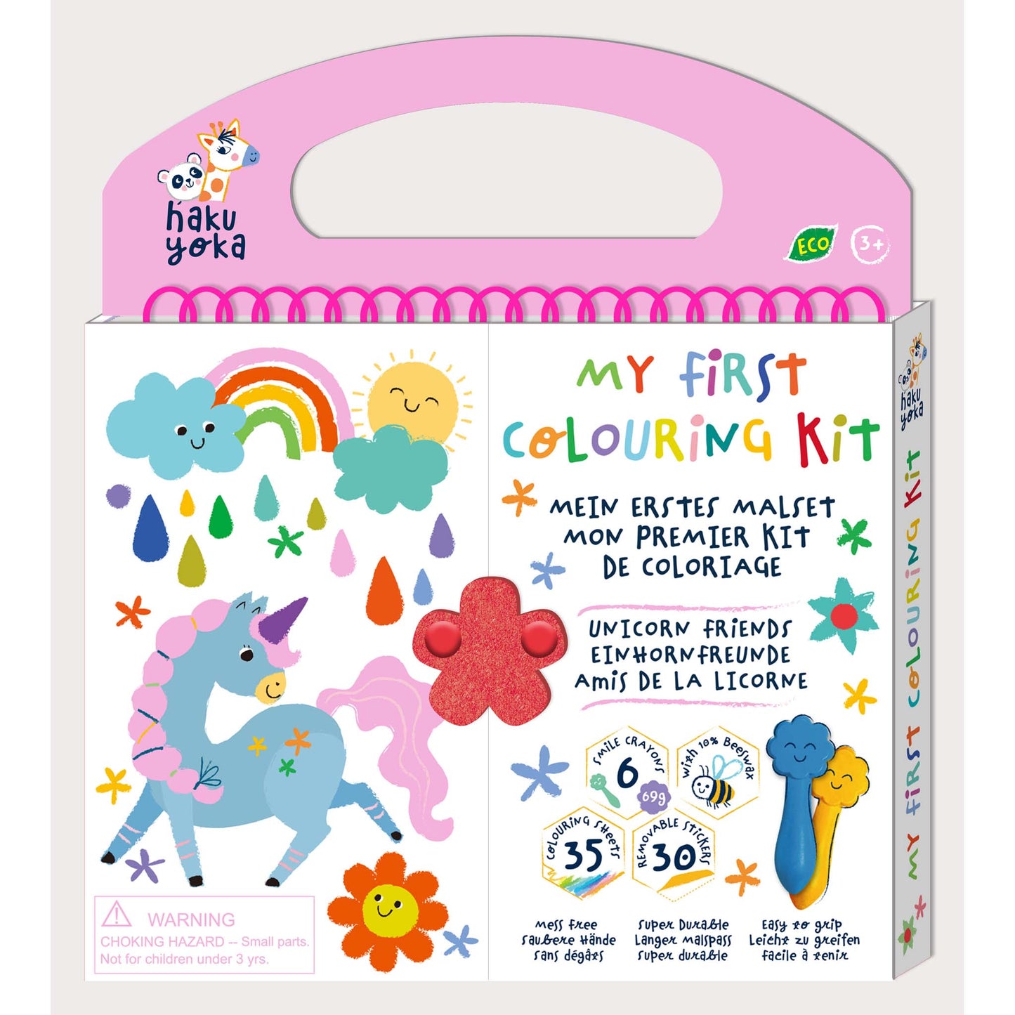 Haku Yoka My First Colouring Kit Unicorn
