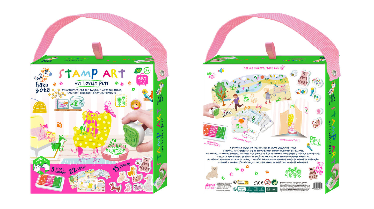Stamp Art – My Lovely Pets