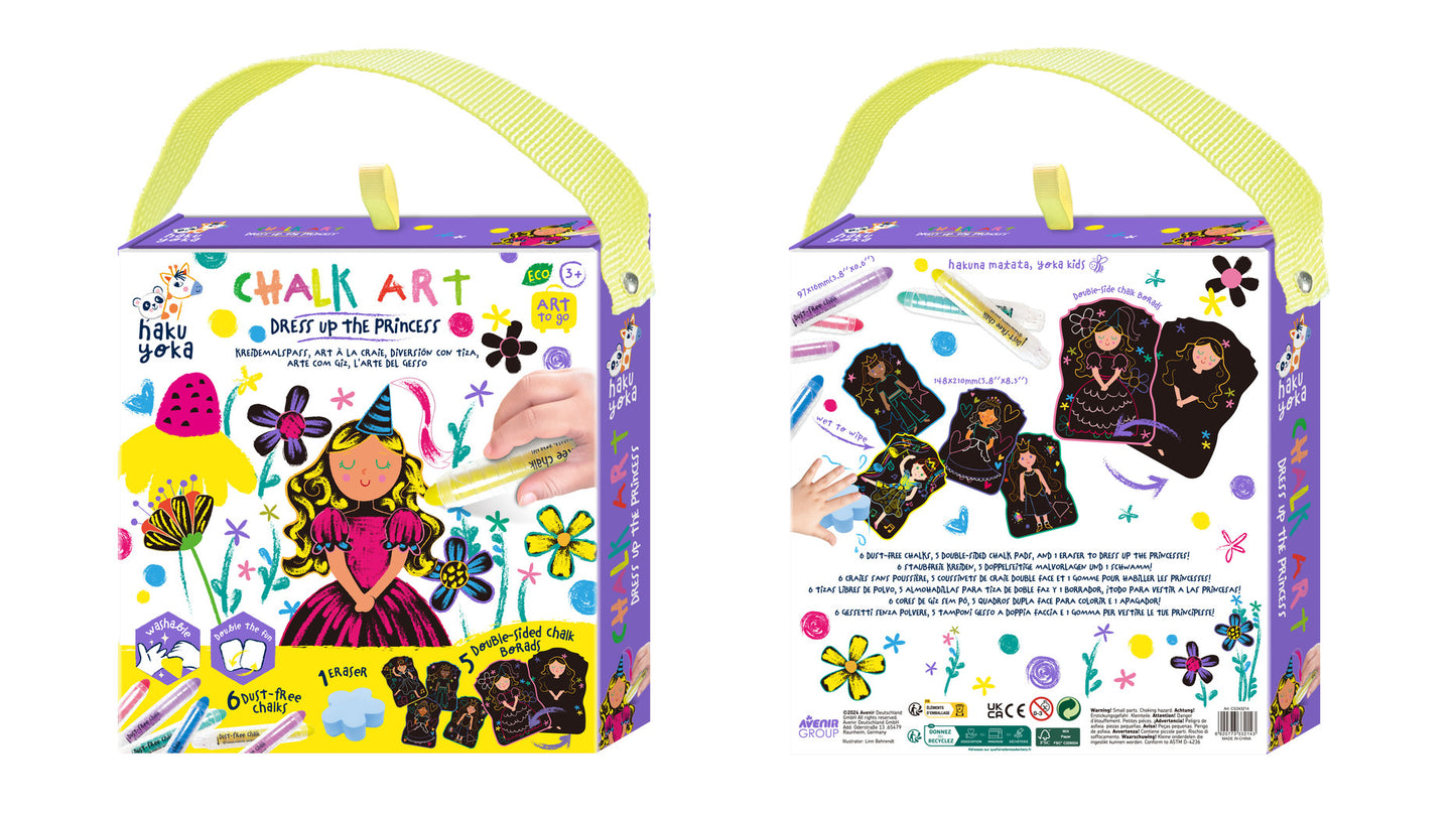 Chalk Art – Dress Up the Princess
