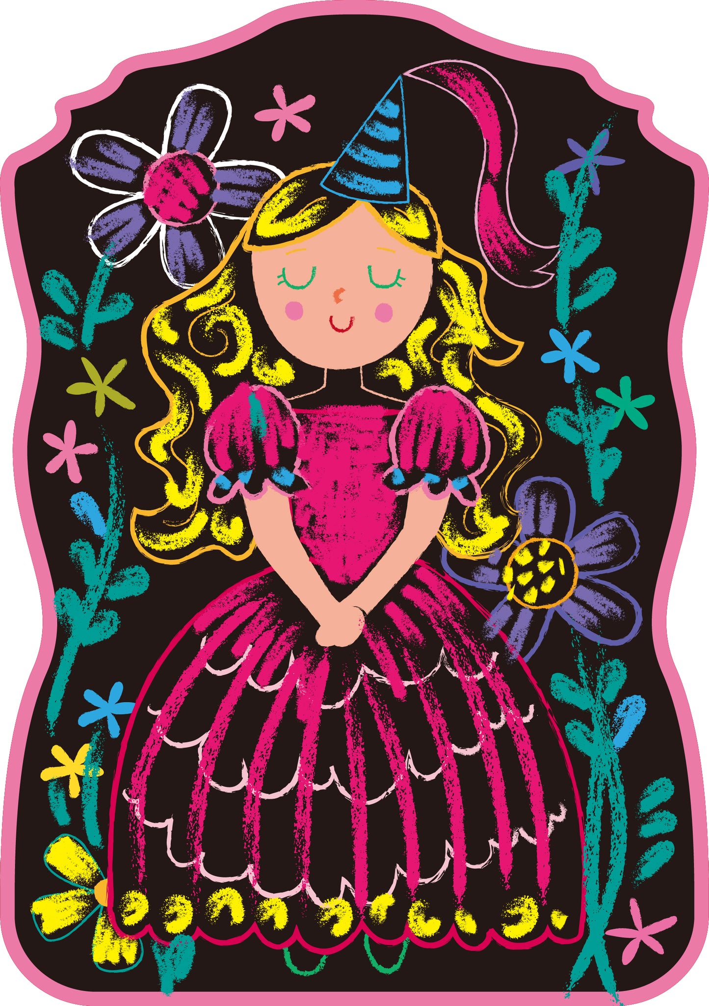 Chalk Art – Dress Up the Princess