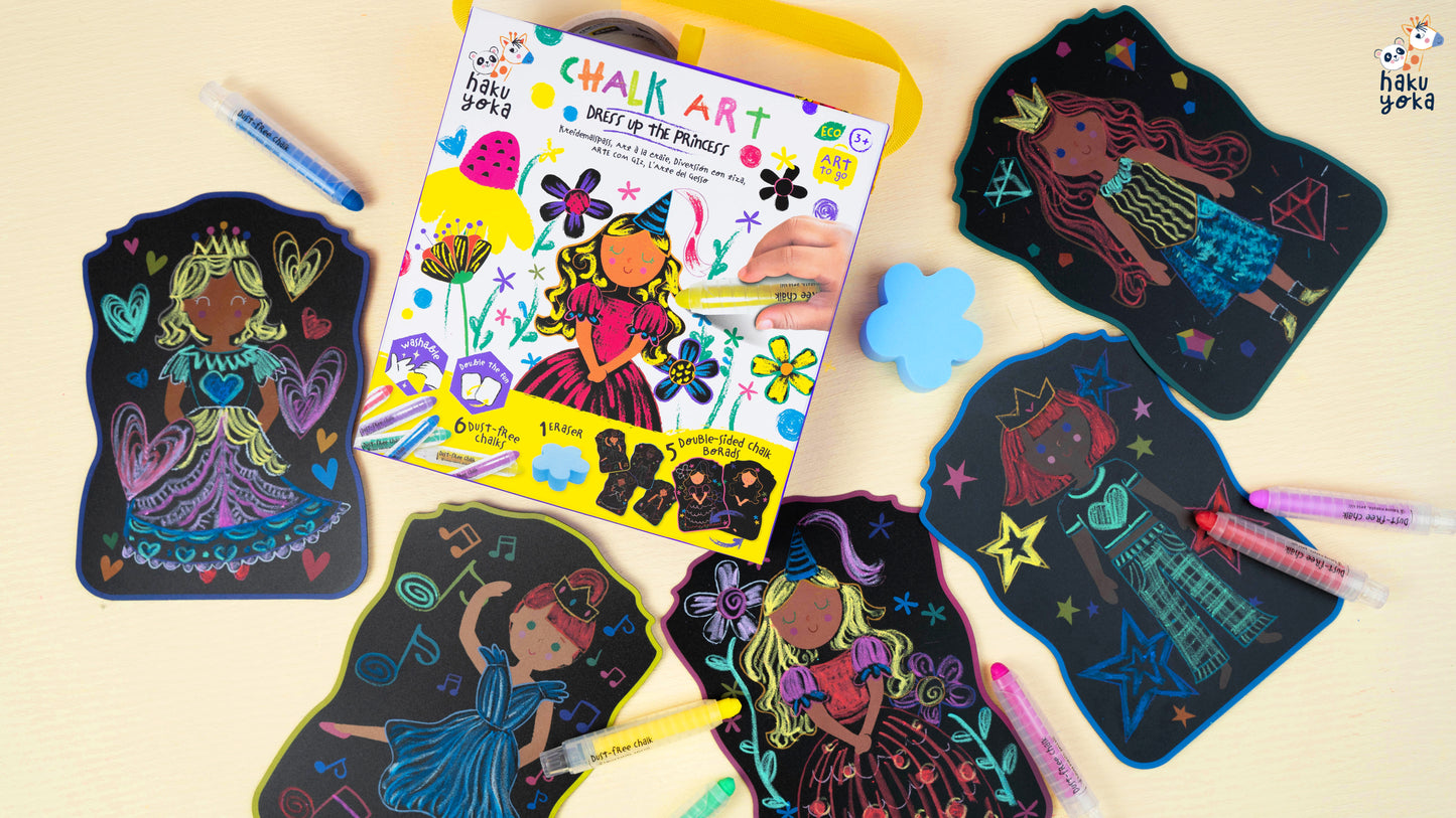 Chalk Art – Dress Up the Princess