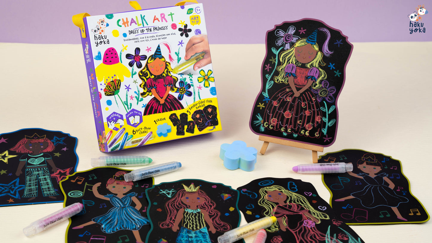 Chalk Art – Dress Up the Princess