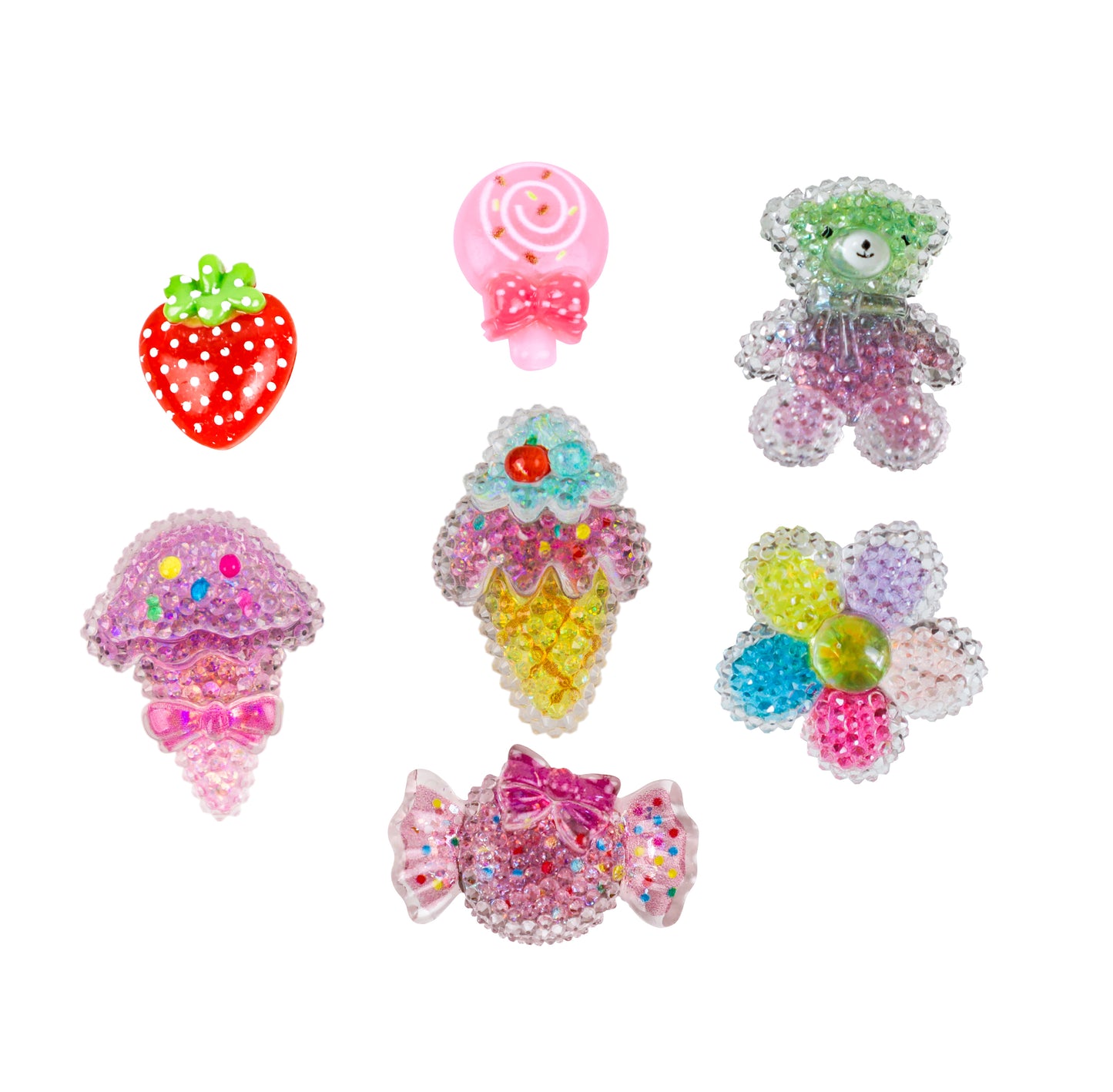 Fancy Me Dreamy Garden Sparkle Rings