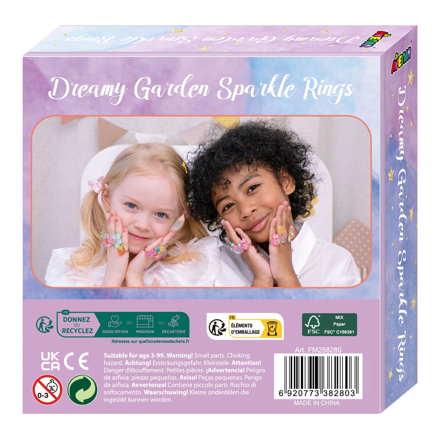 Fancy Me Dreamy Garden Sparkle Rings