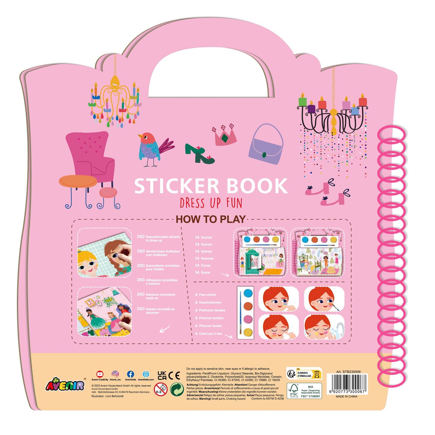 Sticker Book Dress Up