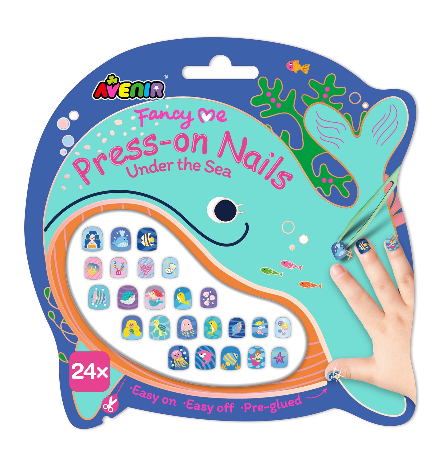 Press-on Nails Under the Sea