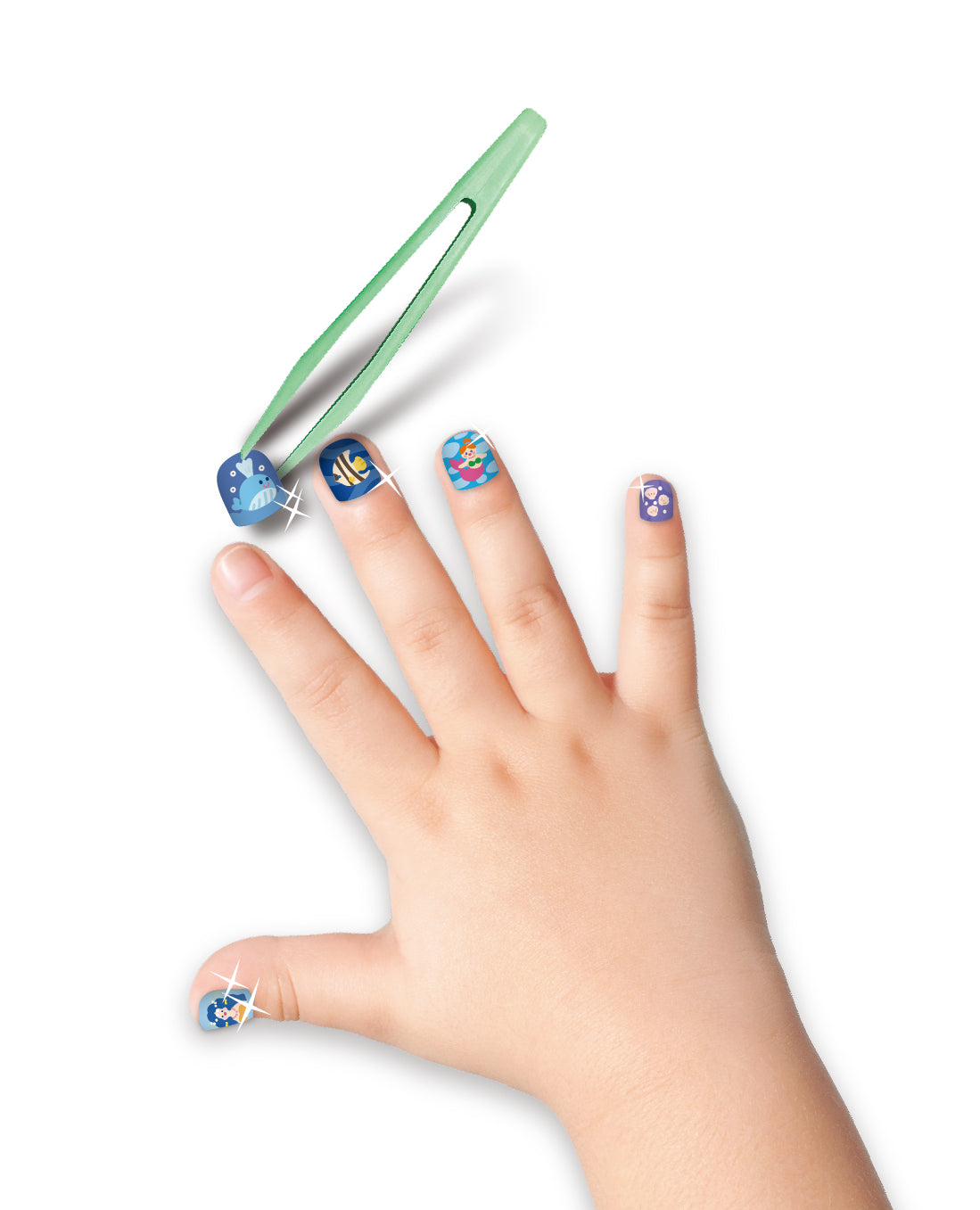 Press-on Nails Under the Sea