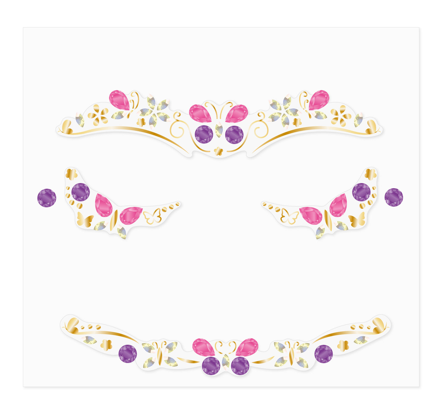 Face Art Butterfly Princess