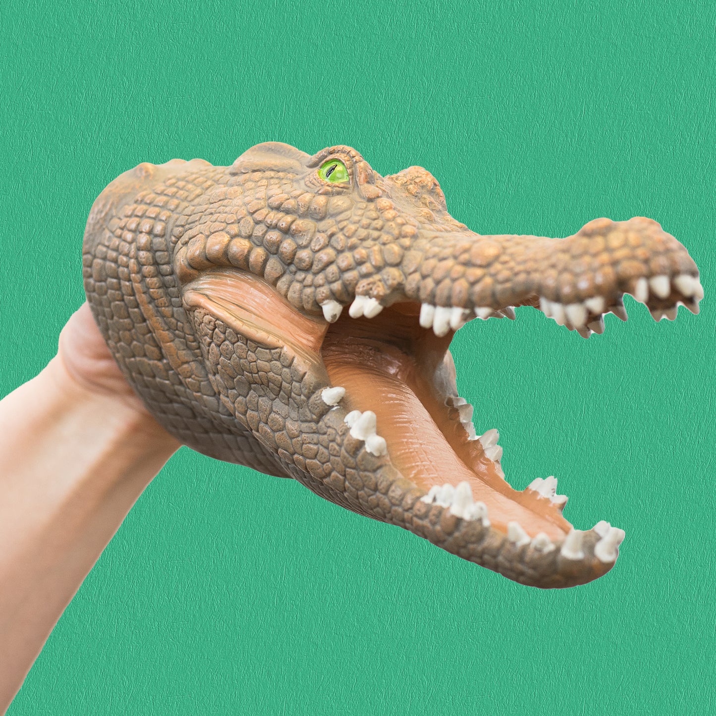 Wild Thingz Hand Puppet - Crocodile