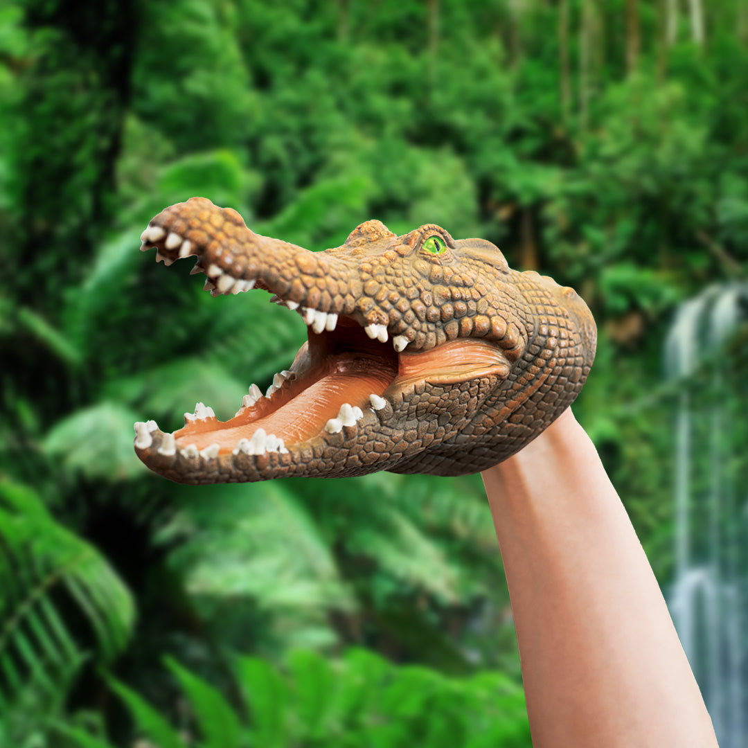 Wild Thingz Hand Puppet - Crocodile