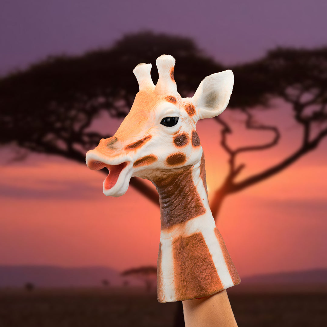 Wild Thingz Hand Puppet - Giraffe