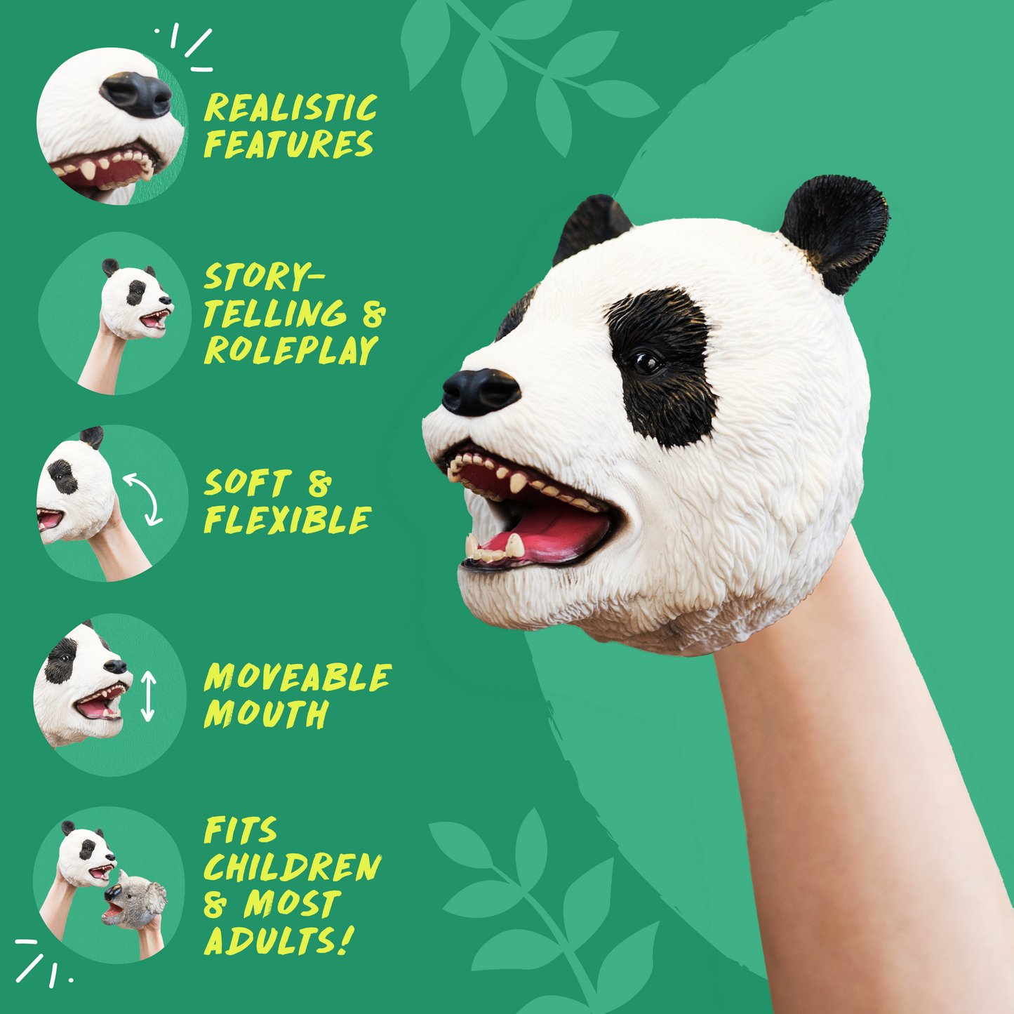 Wild Thingz Hand Puppet - Panda