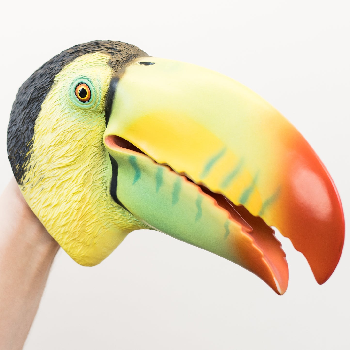 Wild Thingz Hand Puppet - Green Toucan