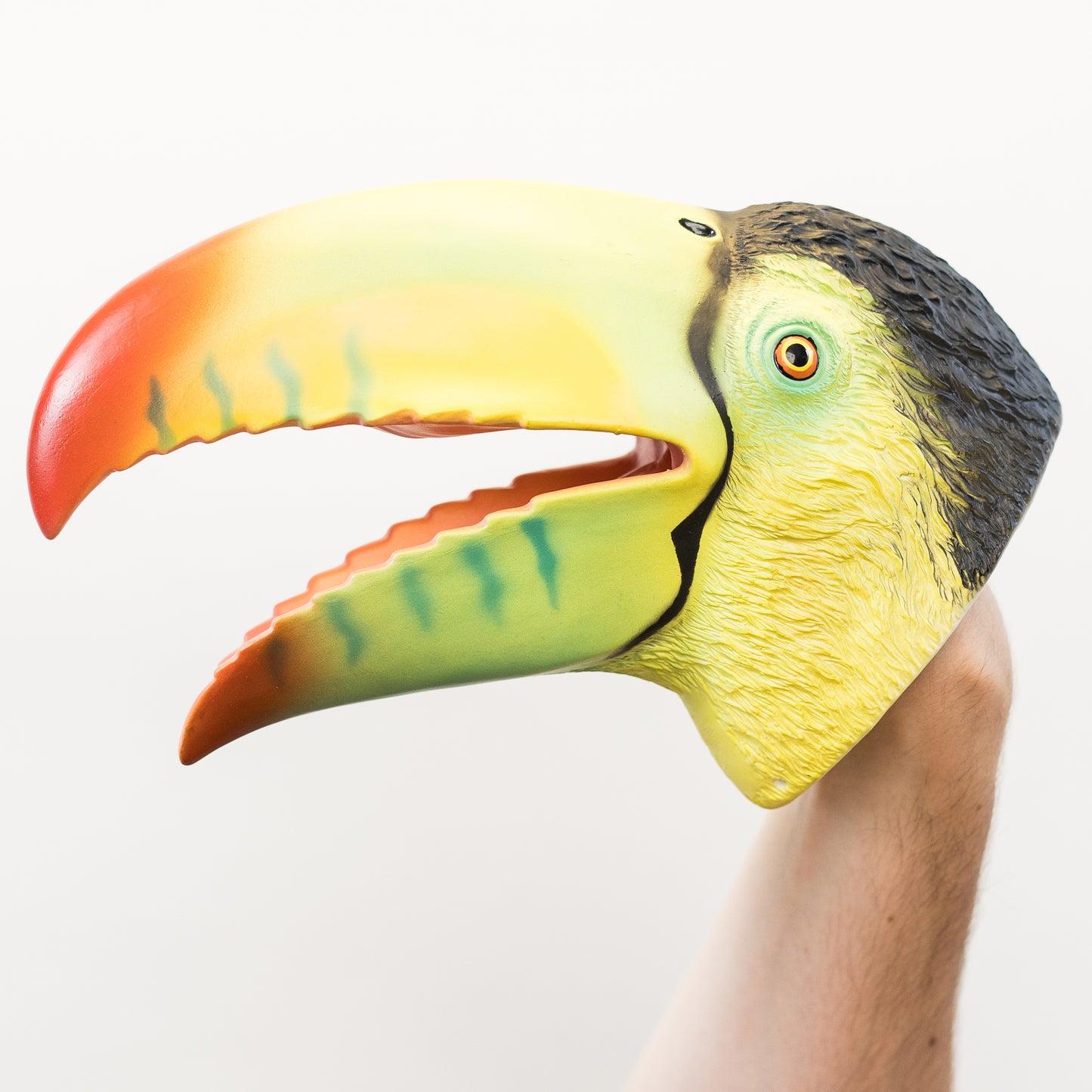 Wild Thingz Hand Puppet - Green Toucan