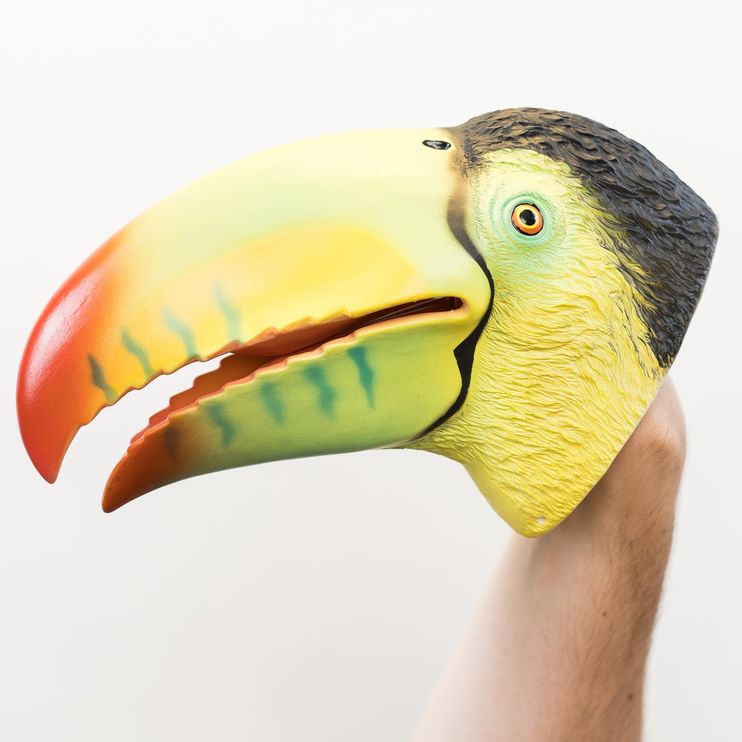 Wild Thingz Hand Puppet - Green Toucan