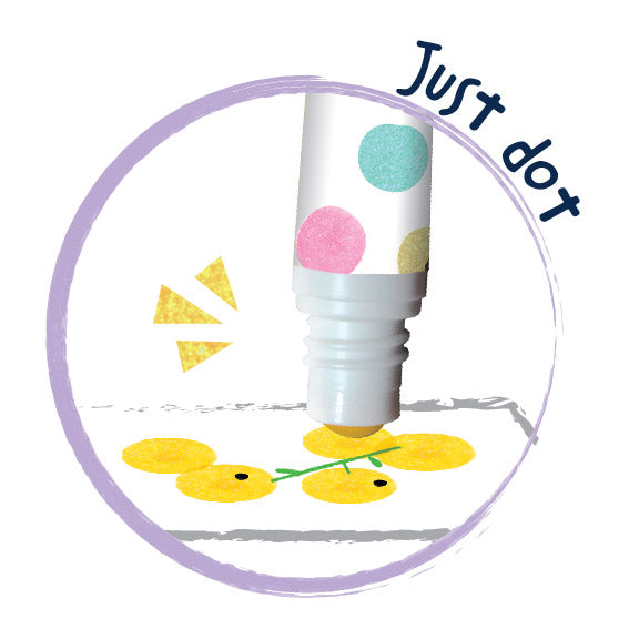 8 Pearlescent Dot Markers