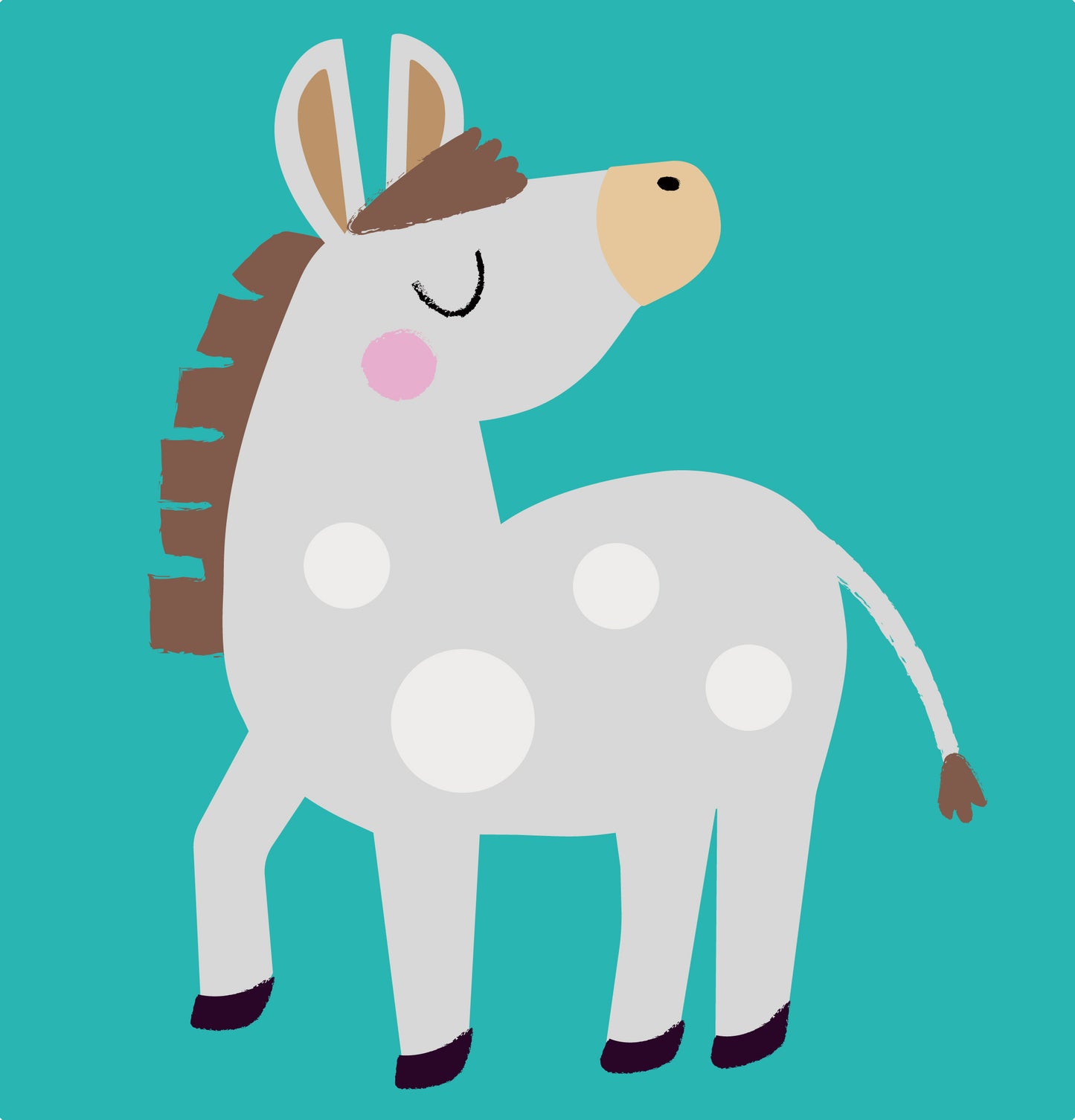 Dots4Fun Peel·Stick·Play Farm Animals