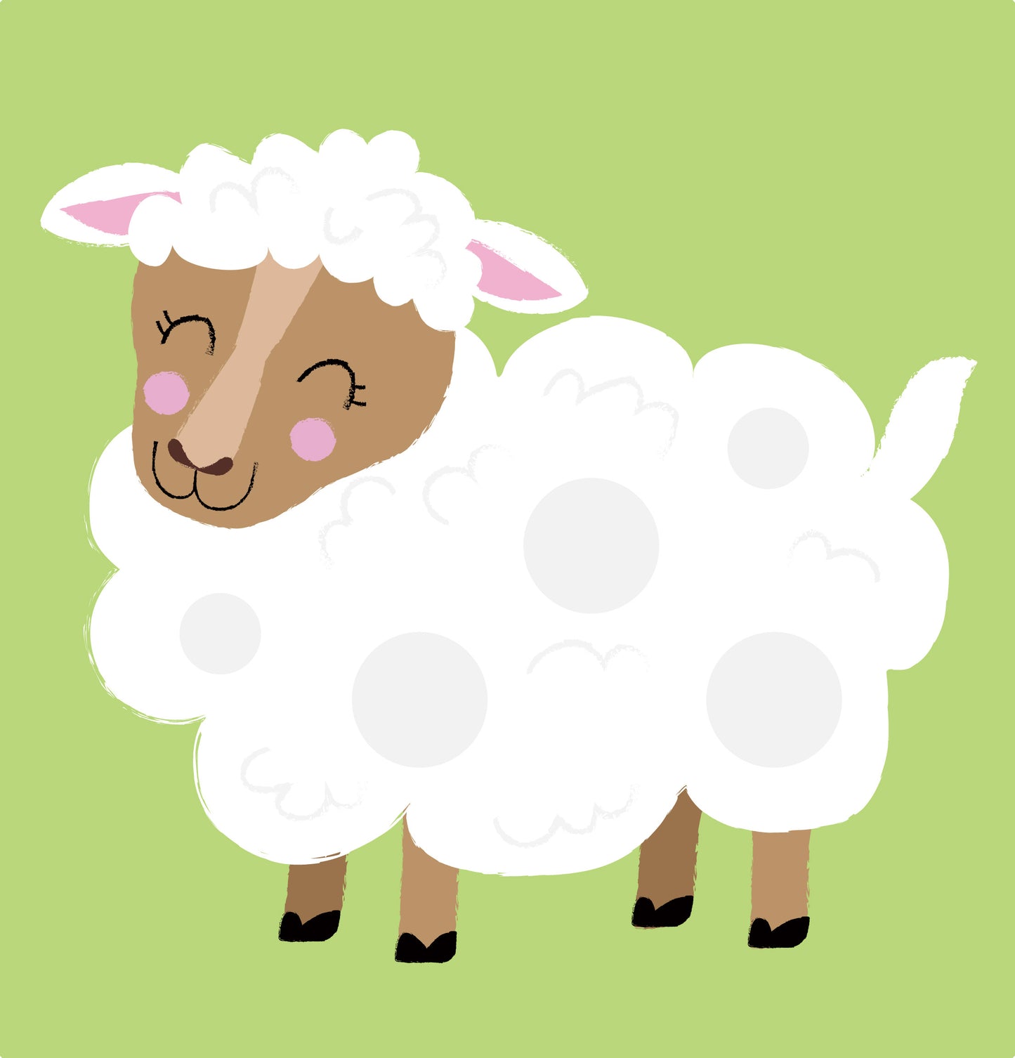 Dots4Fun Peel·Stick·Play Farm Animals