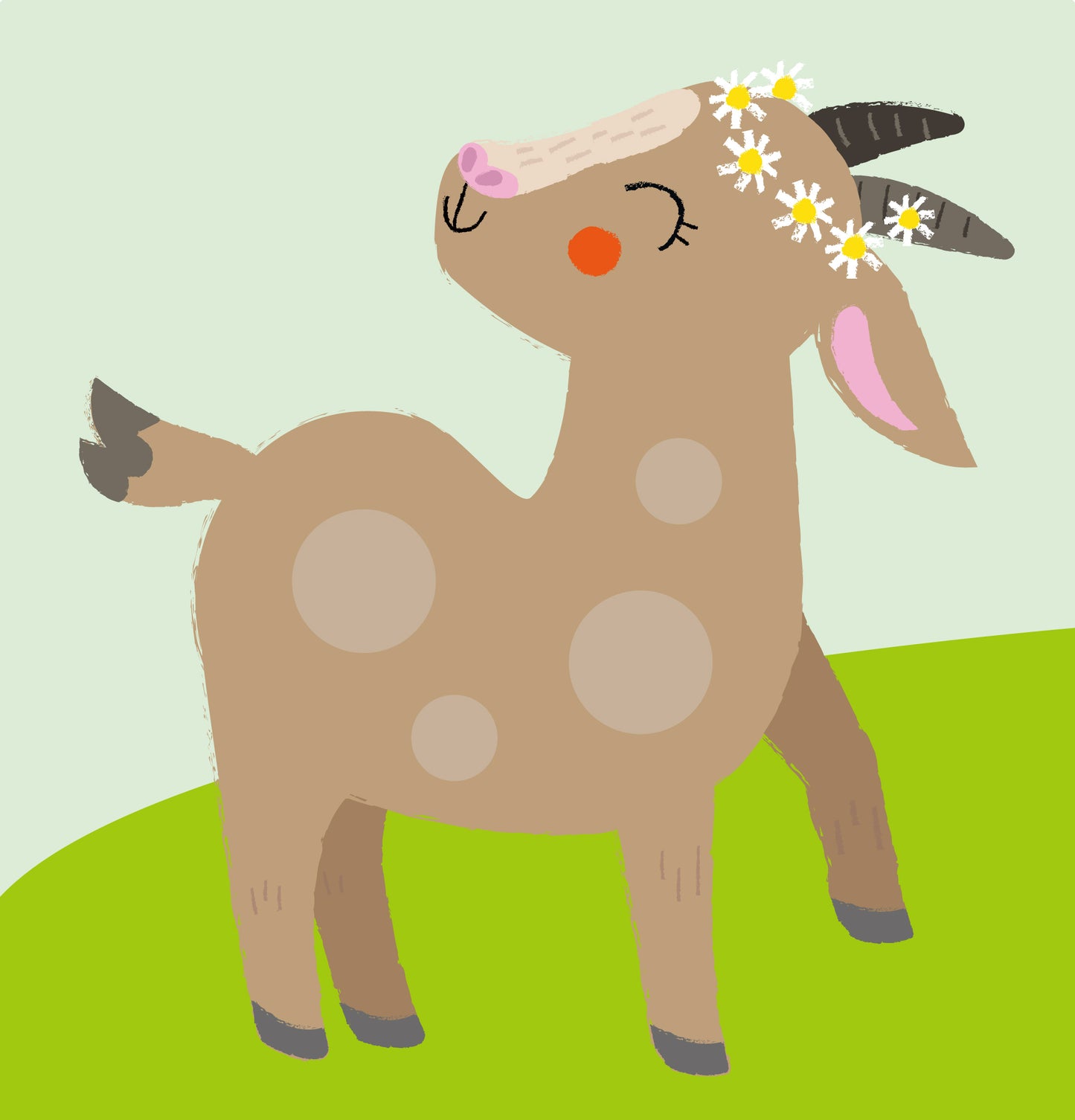 Dots4Fun Peel·Stick·Play Farm Animals