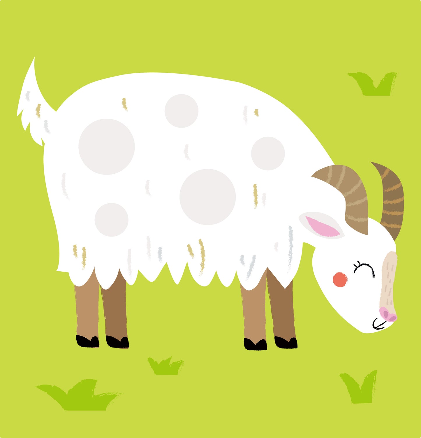 Dots4Fun Peel·Stick·Play Farm Animals