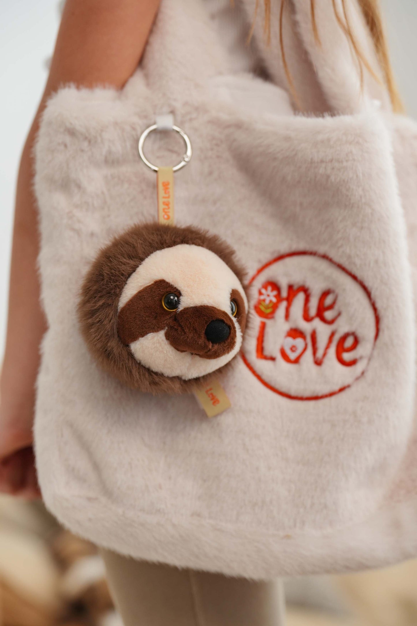One Love Ollie Bag Charm Sloth - 9cm