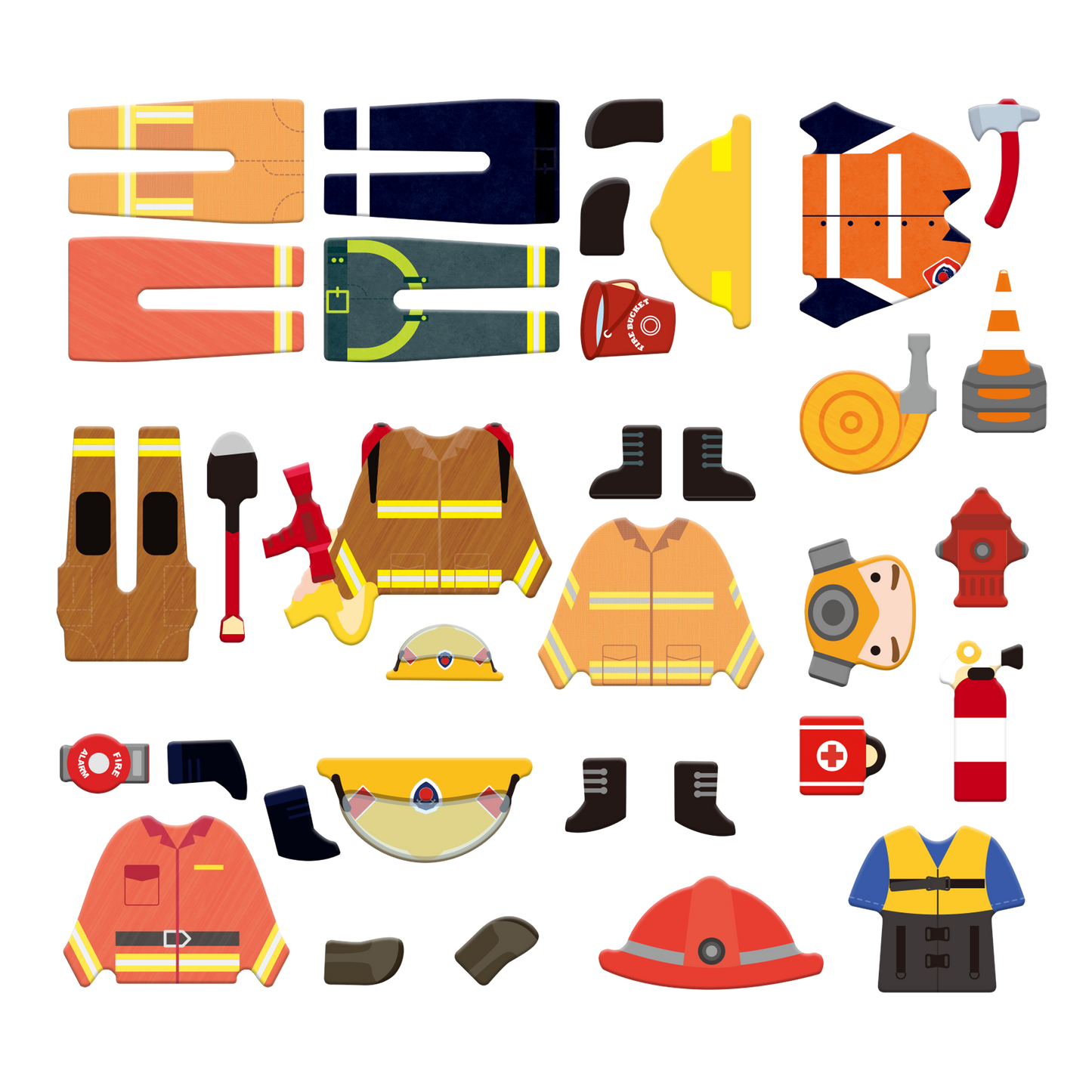 ME Magnetic Puzzle Tin - Firefighter