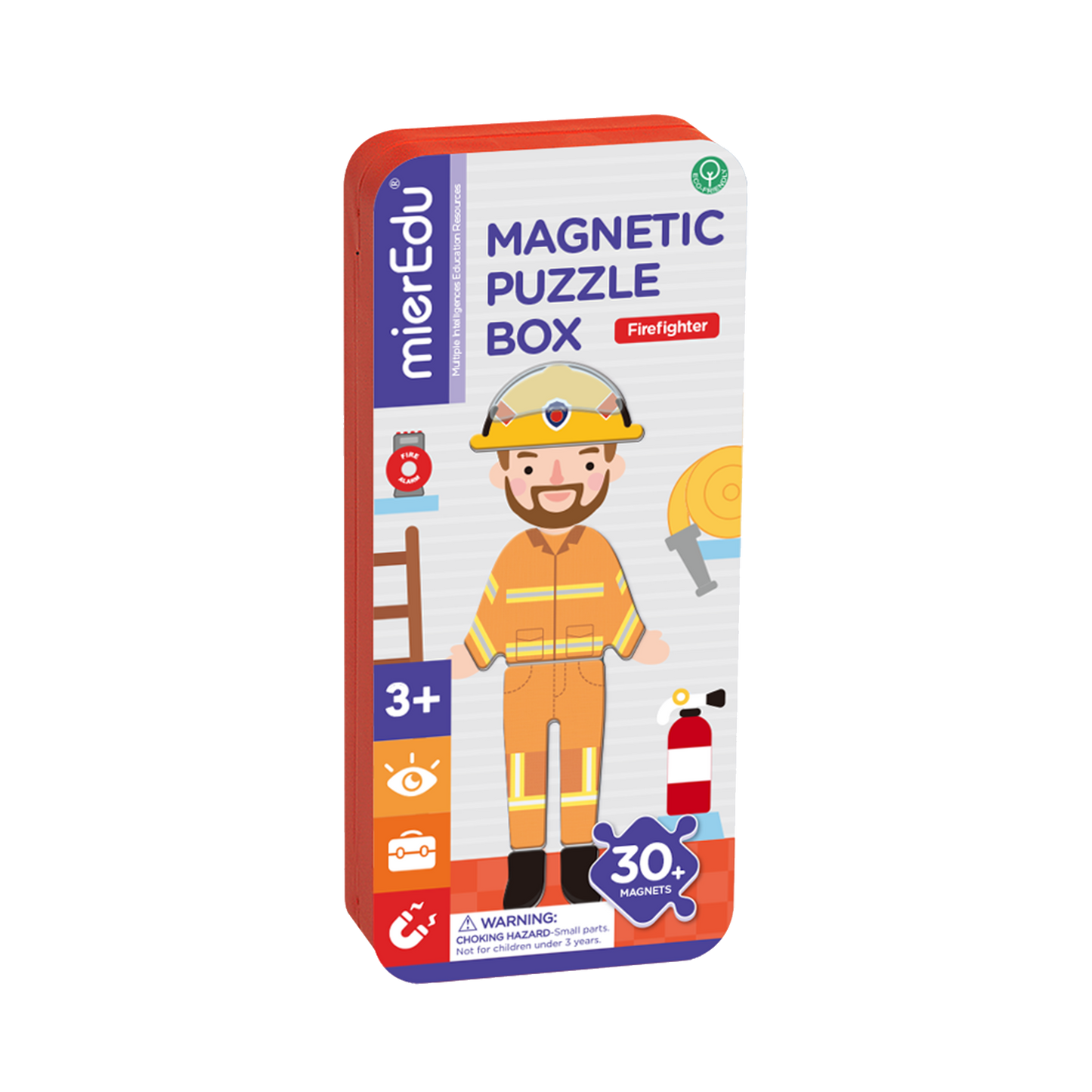 ME Magnetic Puzzle Tin - Firefighter