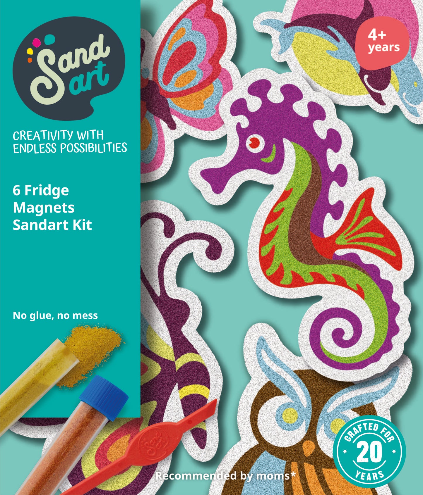 Sandart Fridge Magnet Craft Kit
