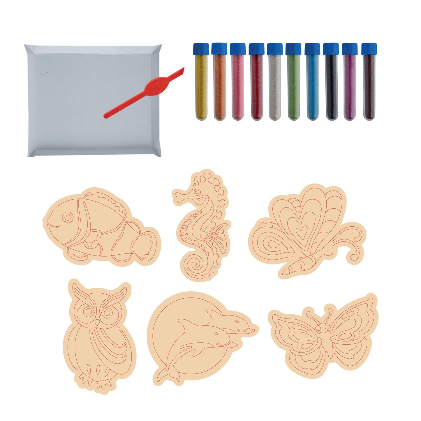 Sandart Fridge Magnet Craft Kit