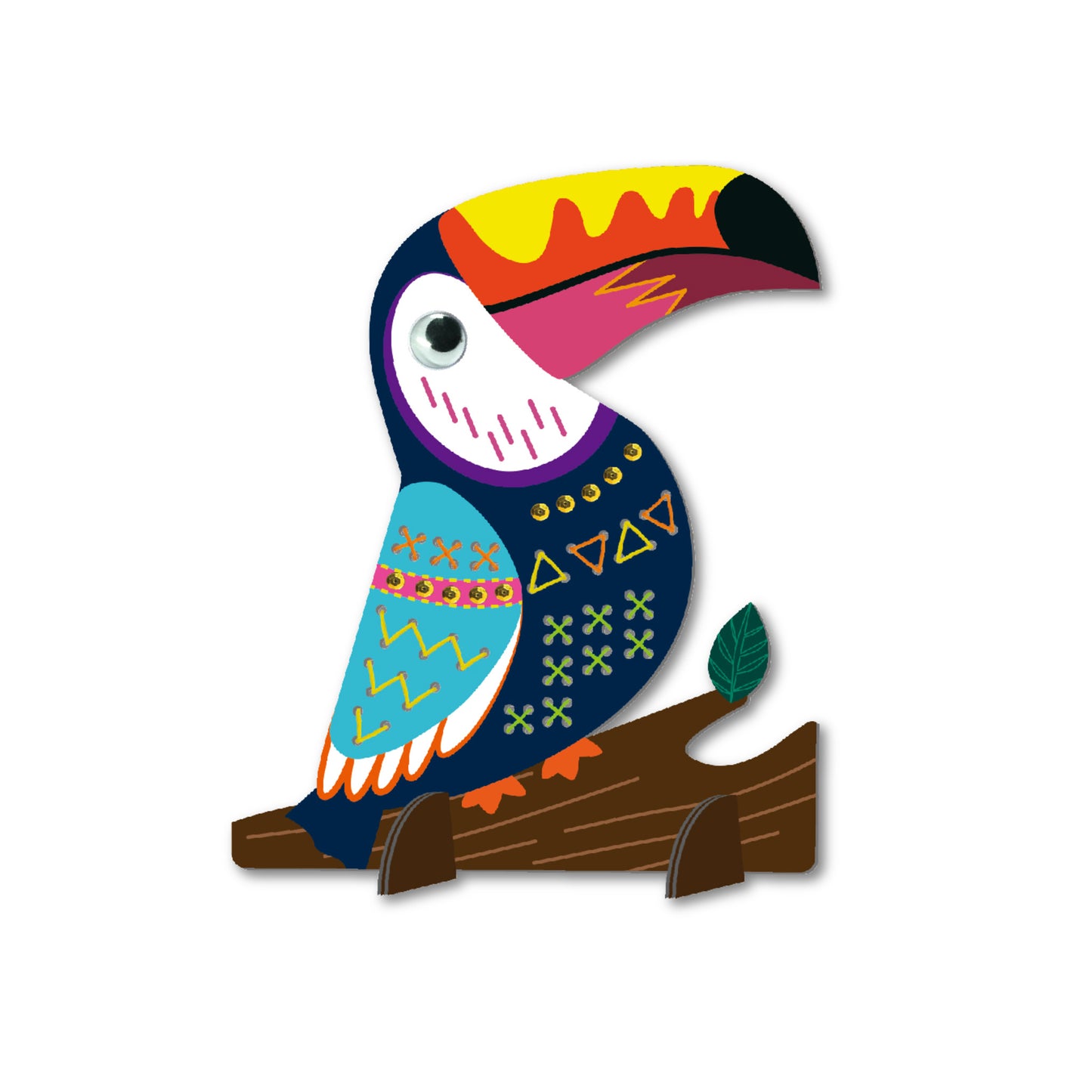 Cross Stitch Bird Forest
