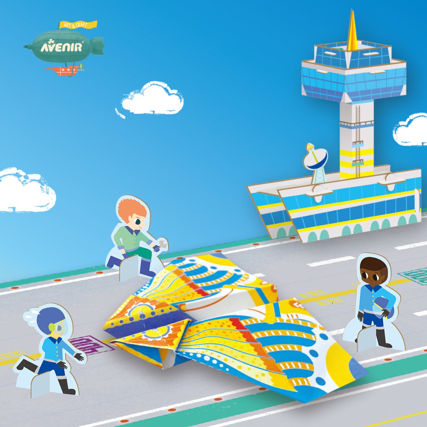 Origami Create My Own Airport