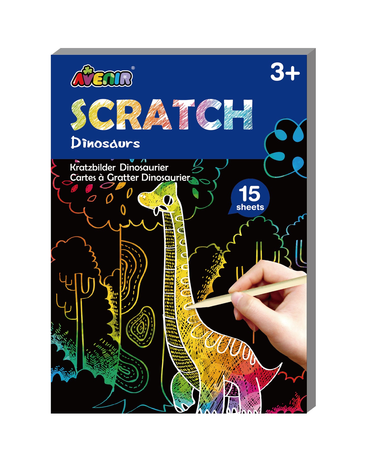 Mini Scratch Book Assorted in Display - 24 pc