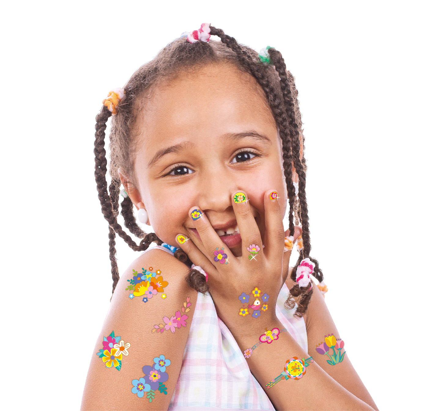 Nail Stickers & Tattoos Flower