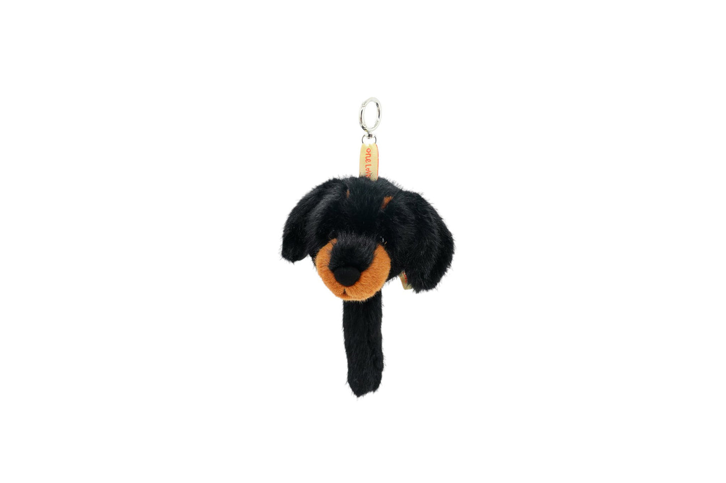 One Love Pumpkin  Bag Charm Dachshund - 9cm