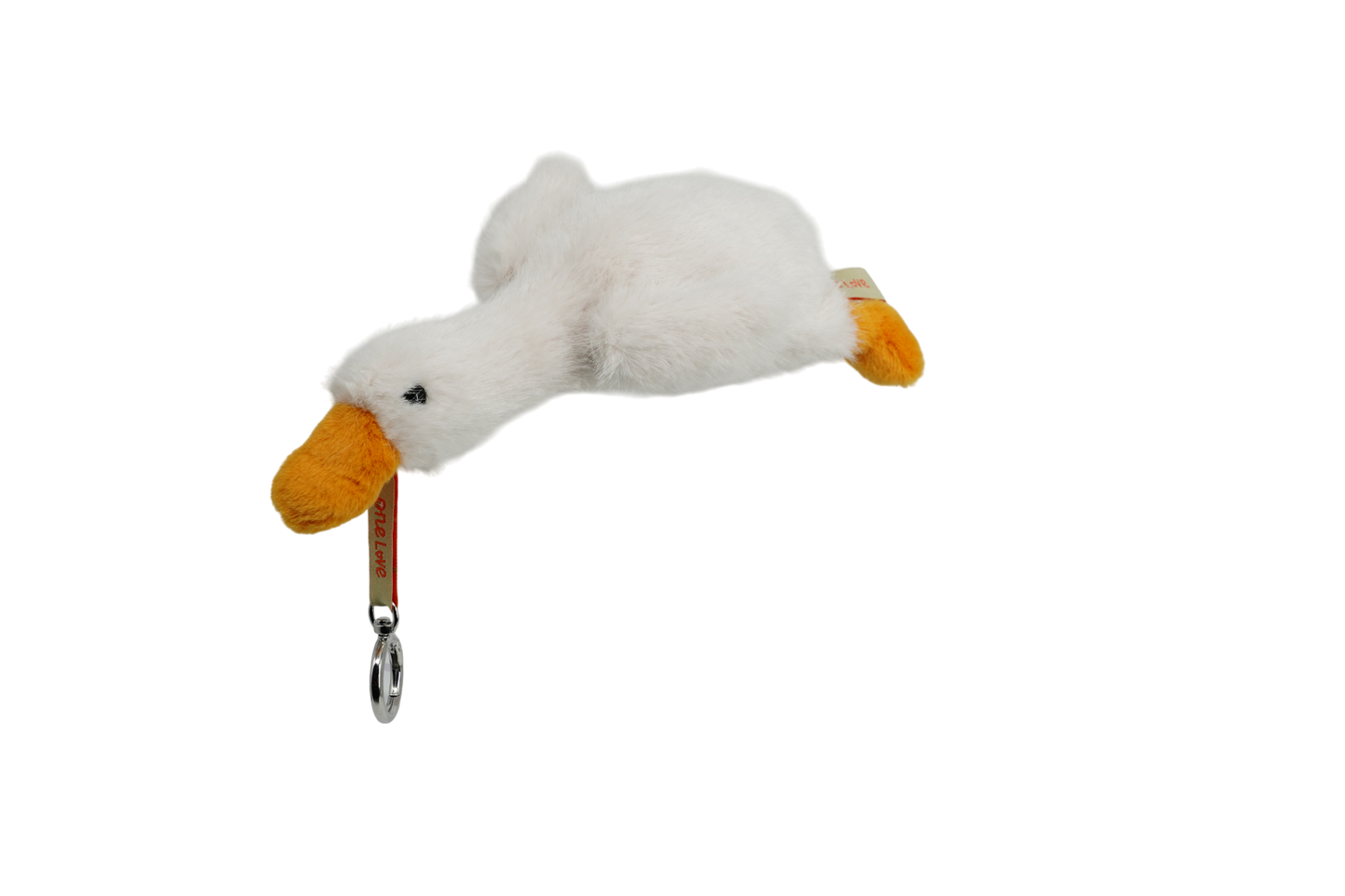 One Love Feather Bag Charm Goose - 9cm