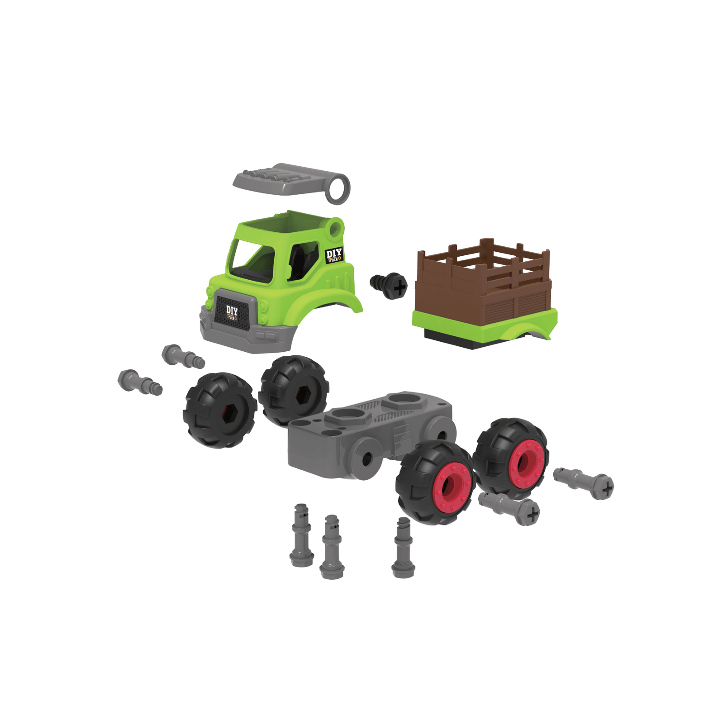 Builderz Farm Tipper Truck & Tractor 2-in-1